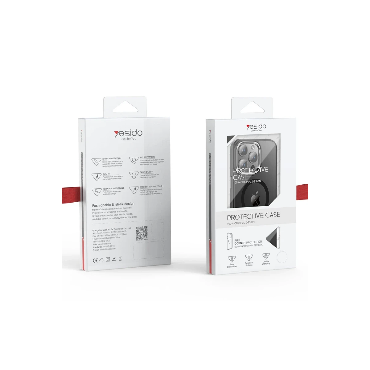 Yesido Apple iPhone 16 Pro PC13 Tazz Magsafe Kapak - Siyah