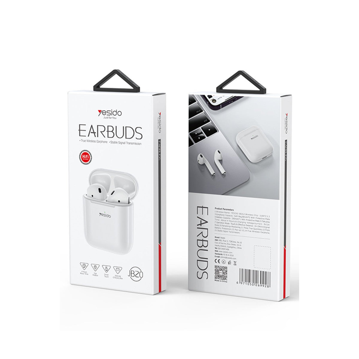 Yesido JB20 BT 5.3 TWS Kablosuz Airpods Kulaklık