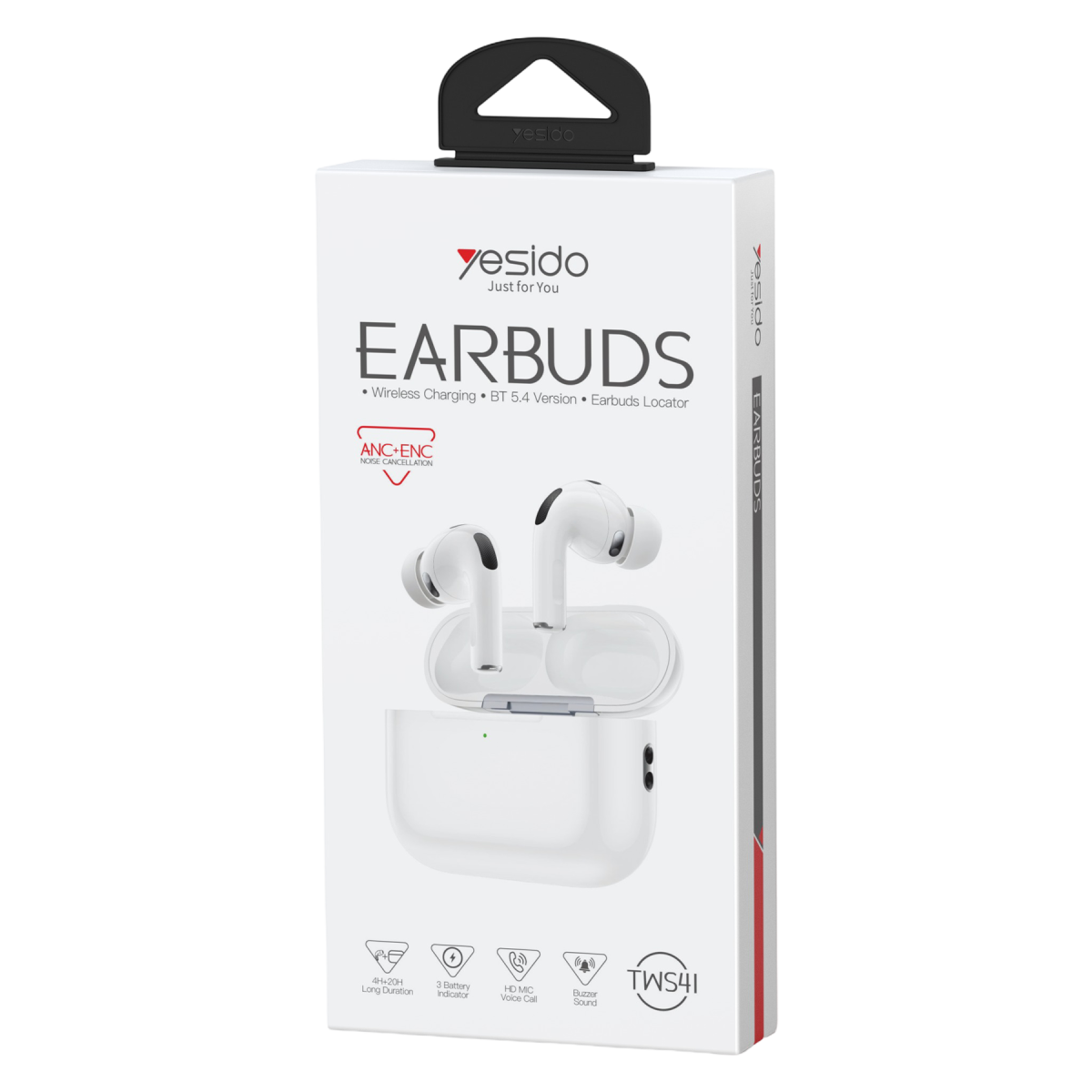 Yesido TWS41 Bluetooth 5.4 Aktif Gürültü Engelleme Özellikli TWS Kablosuz Kulaklık