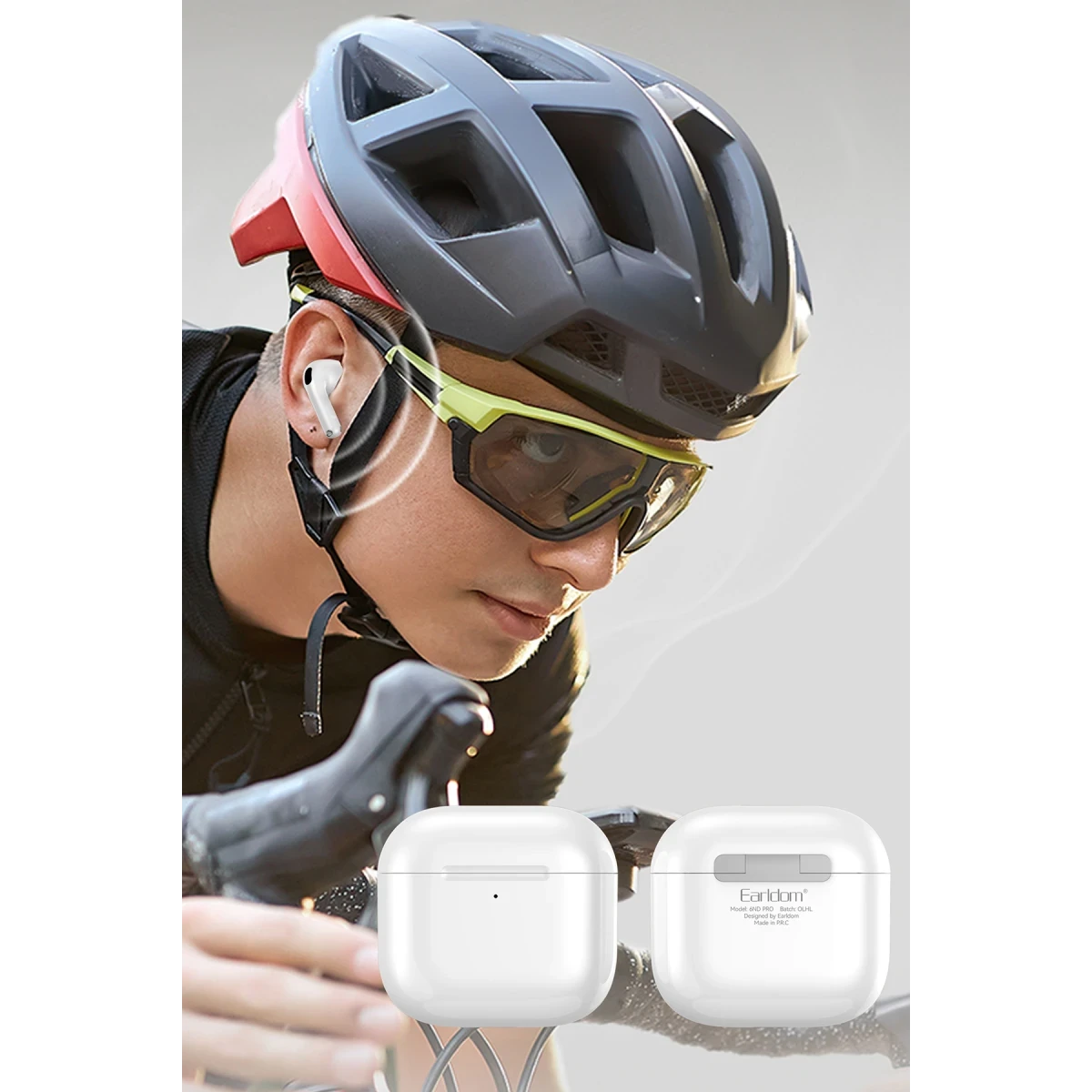 Earldom 6.Nesil Pro Bluetooth 5.4 Kablosuz Airpods Kulaklık - Beyaz