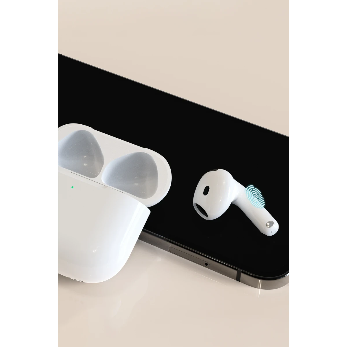 Earldom 6.Nesil Pro Bluetooth 5.4 Kablosuz Airpods Kulaklık - Beyaz