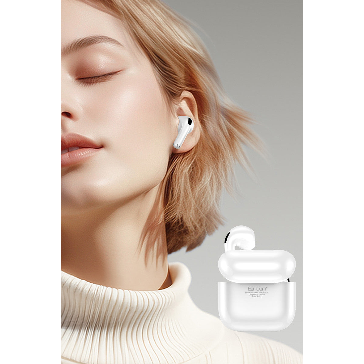 Earldom 6.Nesil Pro Bluetooth 5.4 Kablosuz Airpods Kulaklık