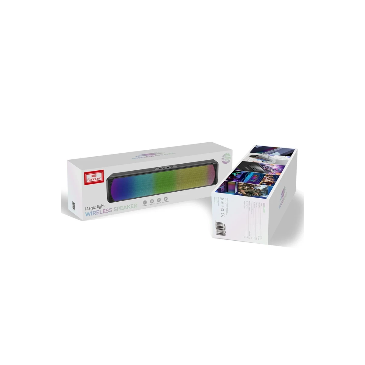 Earldom A24 Pro Magic Light 5W Kablosuz Hoparlör - Siyah