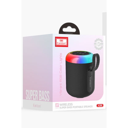 Earldom A38 6.5W RGB Işıklı Süper Bass BT 5.3 Kablosuz Hoparlör