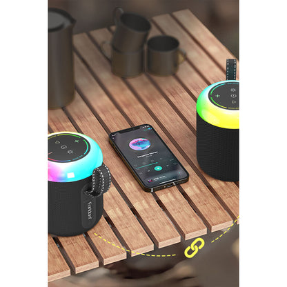 Earldom A38 6.5W RGB Işıklı Süper Bass BT 5.3 Kablosuz Hoparlör