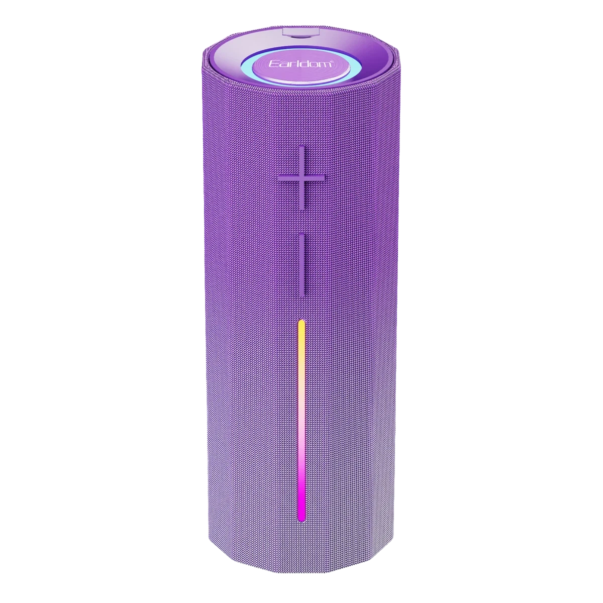 Earldom A39 5W RGB Işıklı Süper Bass BT 5.3 Kablosuz Hoparlör - Mor