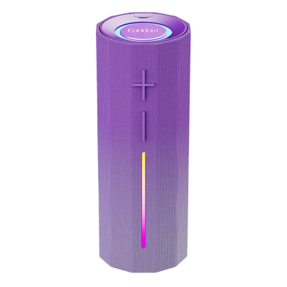 Earldom A39 5W RGB Işıklı Süper Bass BT 5.3 Kablosuz Hoparlör - Mor