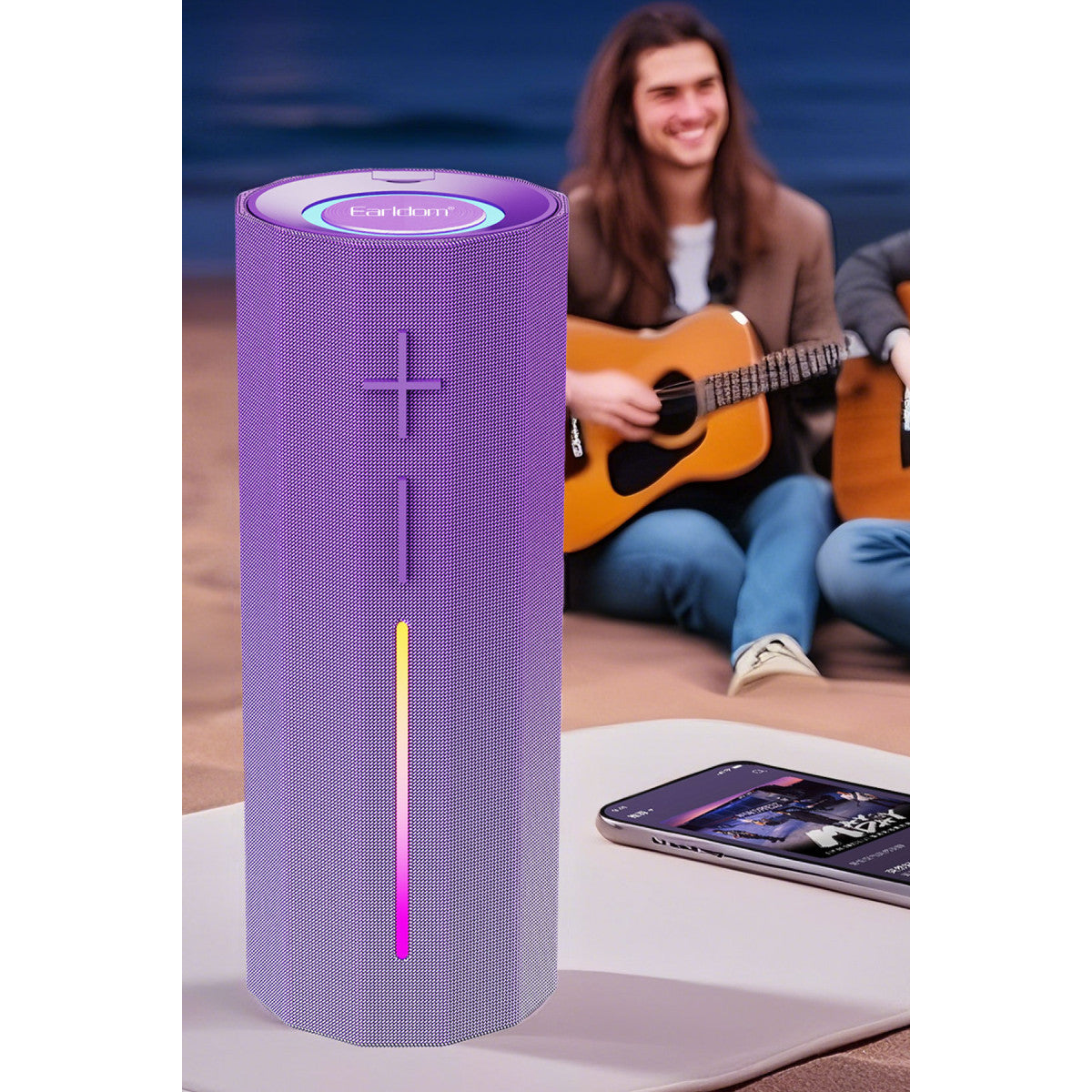 Earldom A39 5W RGB Işıklı Süper Bass BT 5.3 Kablosuz Hoparlör