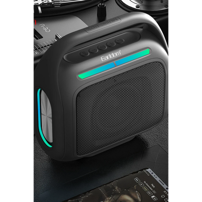 Earldom A43 30W Radyolu Bluetooth Kablosuz Hoparlör - Siyah