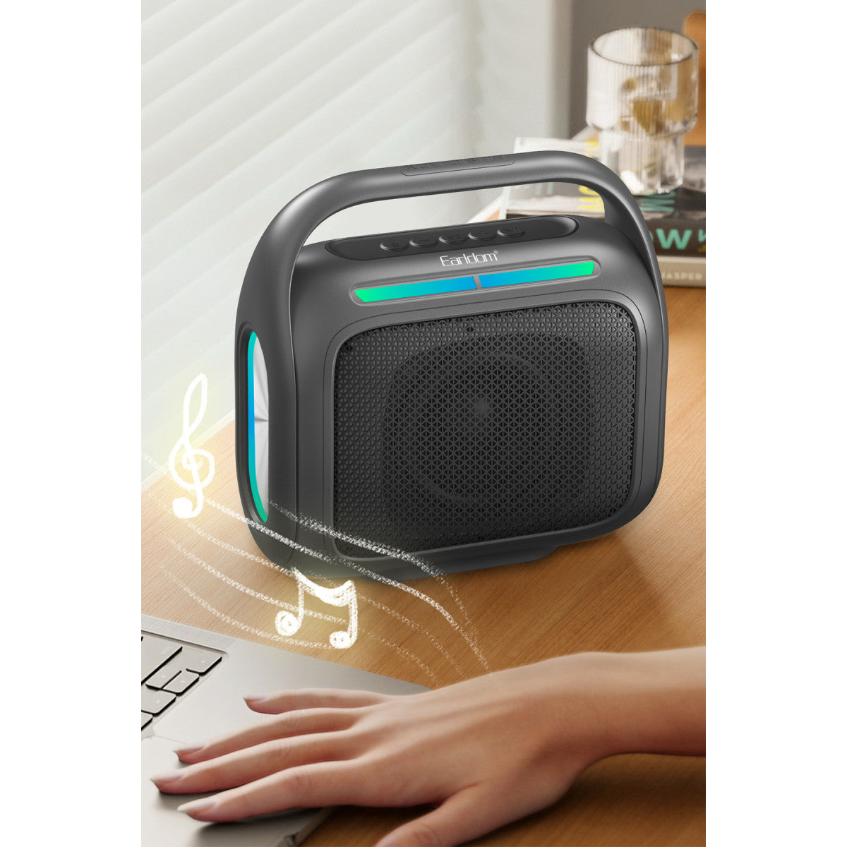 Earldom A43 30W Radyolu Bluetooth Kablosuz Hoparlör