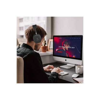 Earldom BH102 Kafaüstü Bluetooth Kulaklık - Siyah