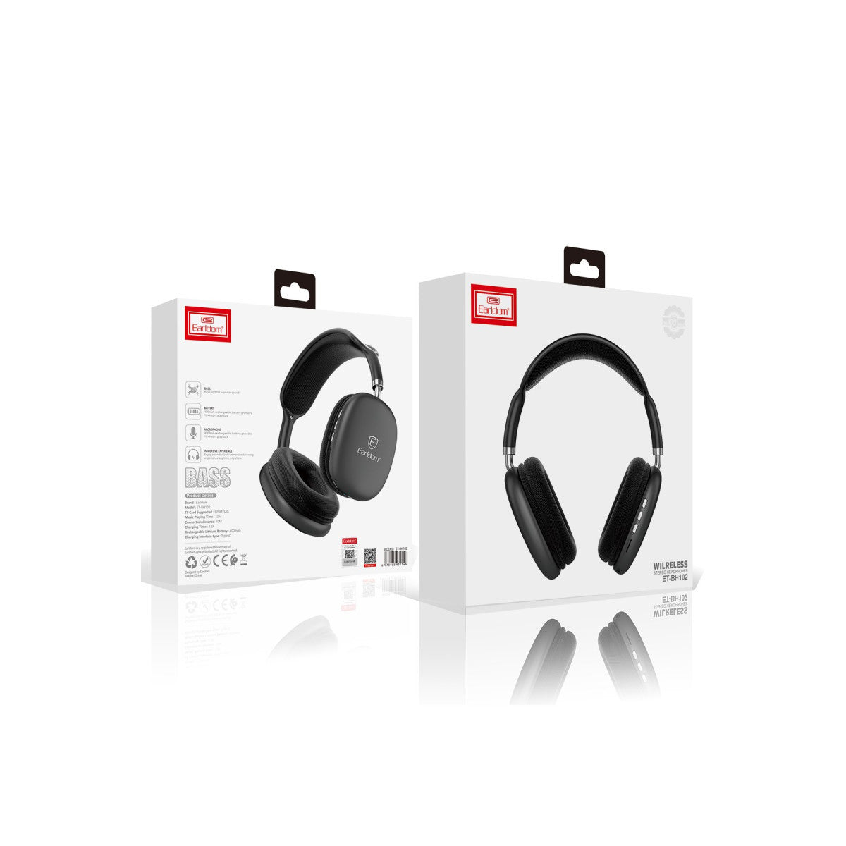 Earldom BH102 Kafaüstü Bluetooth Kulaklık