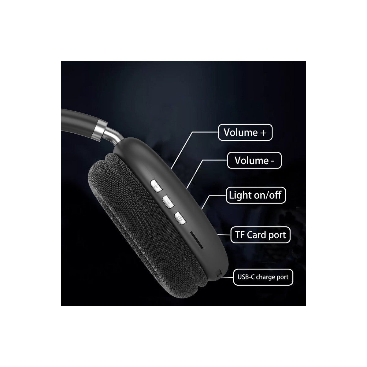 Earldom BH102 Kafaüstü Bluetooth Kulaklık