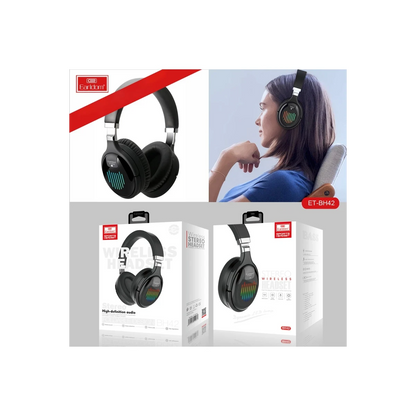 Earldom BH42 Kafaüstü Gaming Bluetooth Kulaklık - Siyah