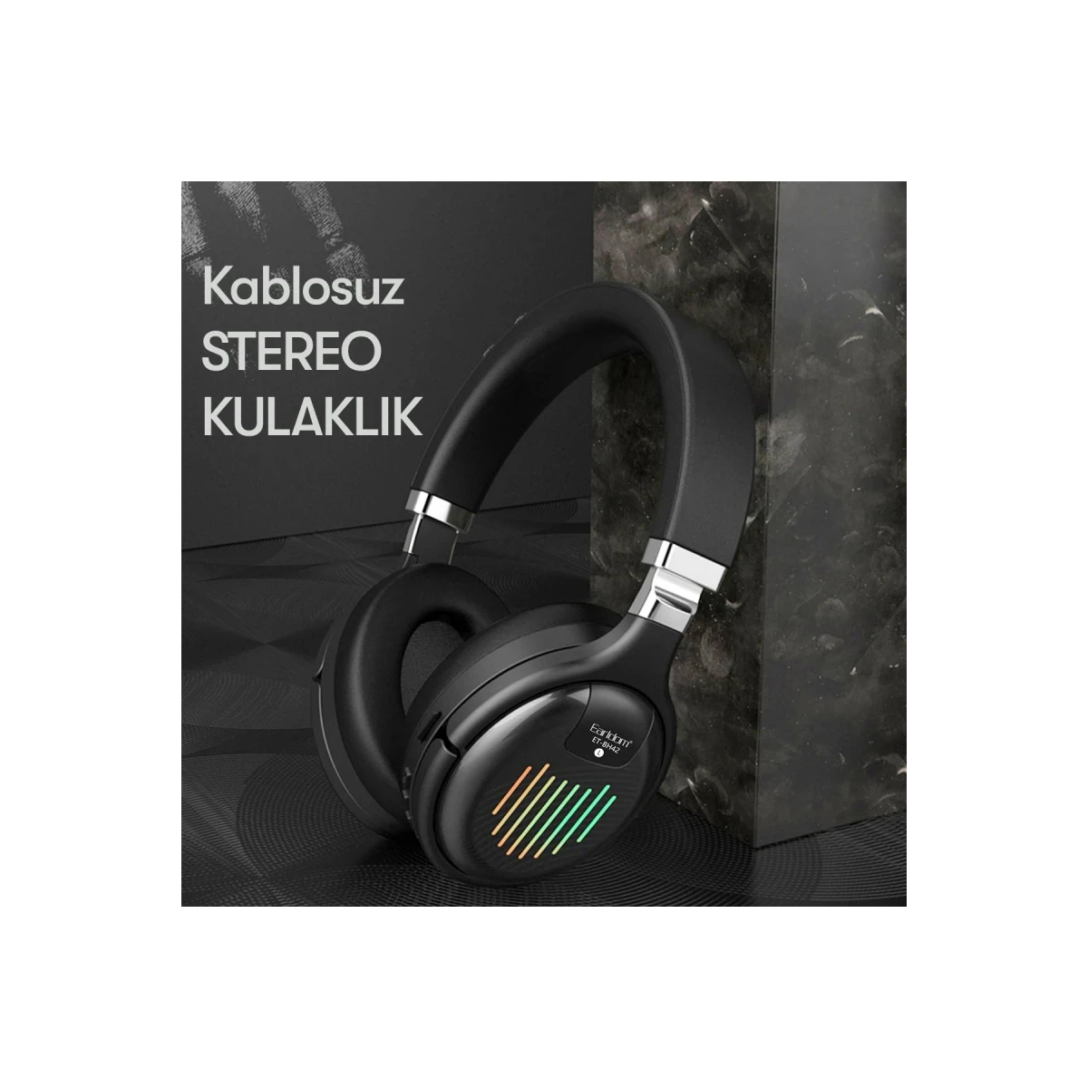 Earldom BH42 Kafaüstü Gaming Bluetooth Kulaklık - Siyah