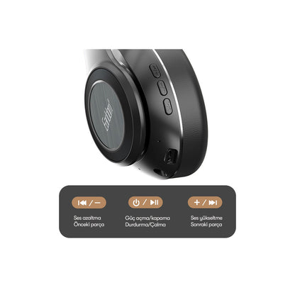Earldom BH71 Kafaüstü Bluetooth Kulaklık