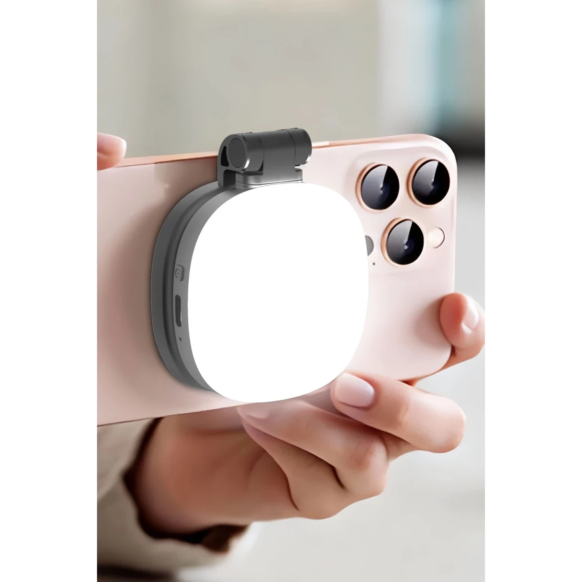 Earldom BL05 Manyetik MagSafe LED Selfie Işığı - Beyaz