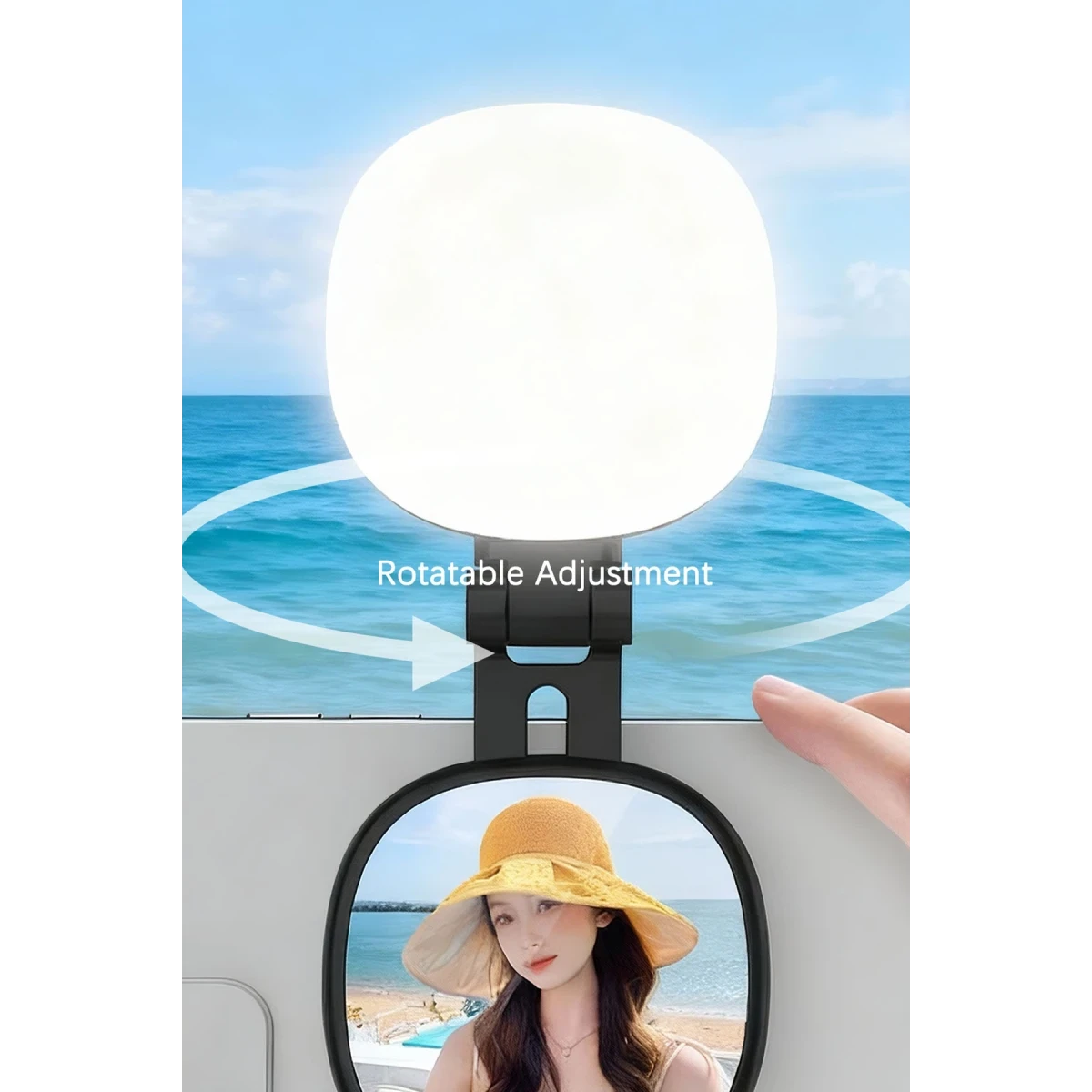 Earldom BL05 Manyetik MagSafe LED Selfie Işığı - Beyaz