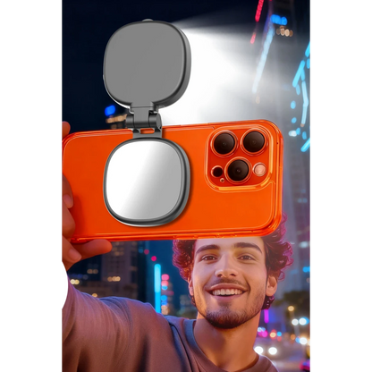 Earldom BL05 Manyetik MagSafe LED Selfie Işığı - Beyaz
