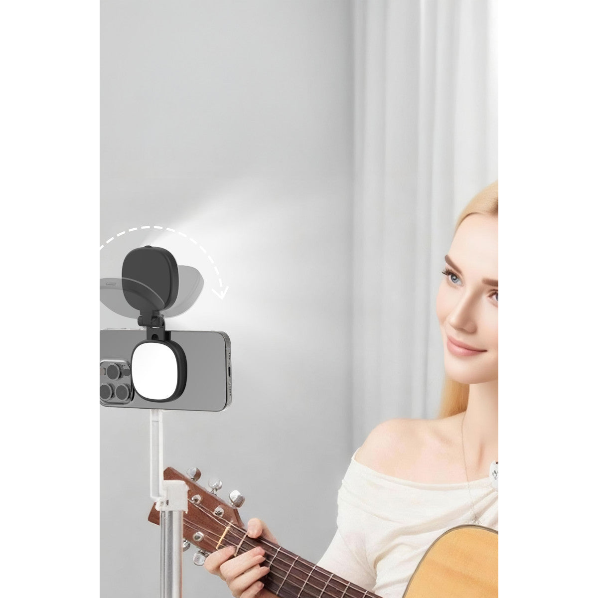 Earldom BL05 Manyetik MagSafe LED Selfie Işığı