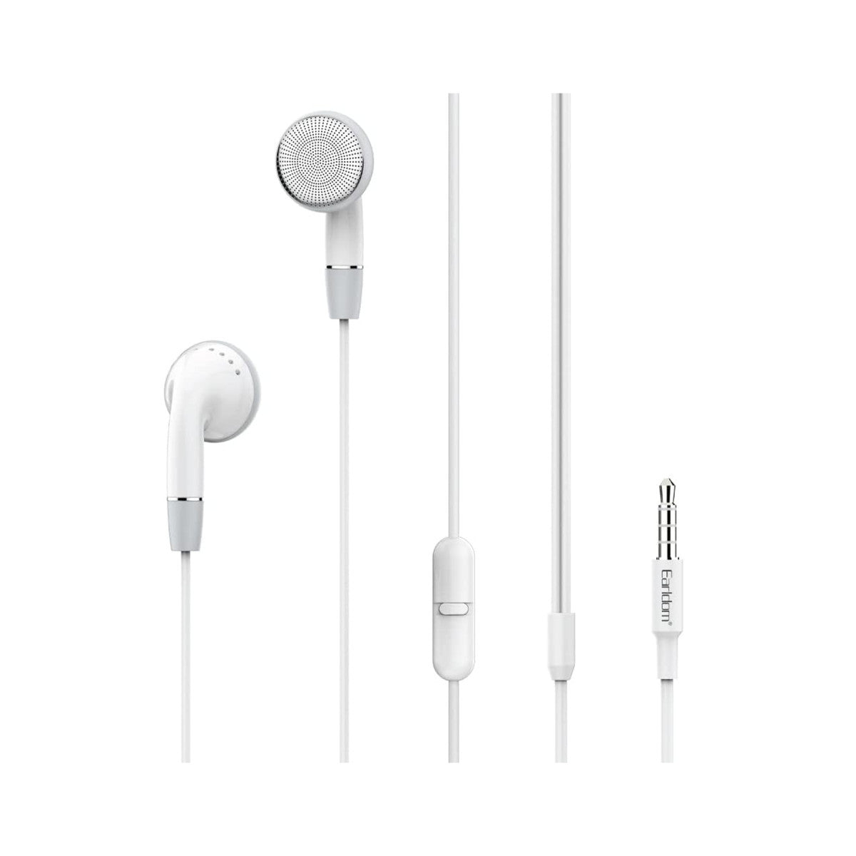 Earldom E27 1.2M 3.5mm Jaklı Kablolu Kulaklık