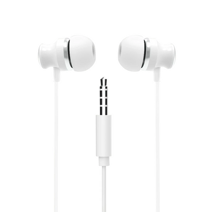 Earldom E37 1.2M 3.5mm Jaklı Kablolu Kulaklık - Beyaz