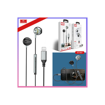 Earldom E67 Lightning Kablolu Kulaklık