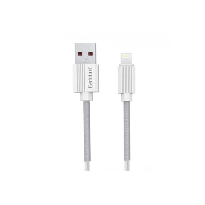 Earldom EC-137i 1M 3A Kırılmaya Dayanıklı Lightning Hızlı Şarj Kablosu