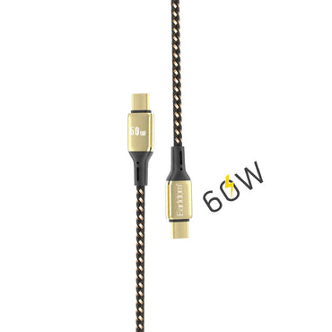 Earldom EC-141C 3M 60W Type-C to Type-C PD Hızlı Şarj Kablosu