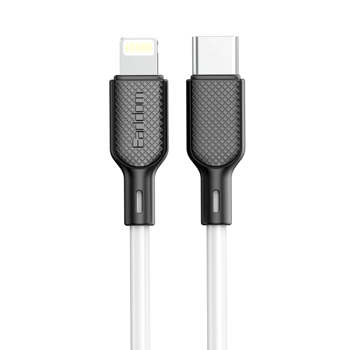 Earldom EC-153i 1M 3A Type-C to Lightning PD Hızlı Şarj Kablosu - Beyaz