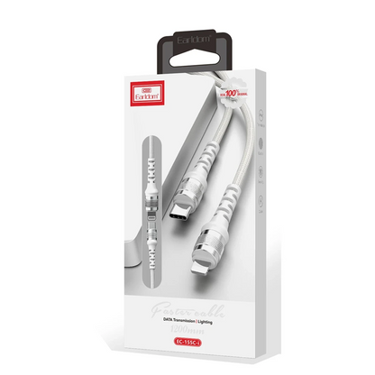 Earldom EC-155C-i 1.2M 20W Type-C to Lightning PD Hızlı Şarj Kablosu - Beyaz