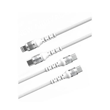 Earldom EC-155C-i 1.2M 20W Type-C to Lightning PD Hızlı Şarj Kablosu - Beyaz