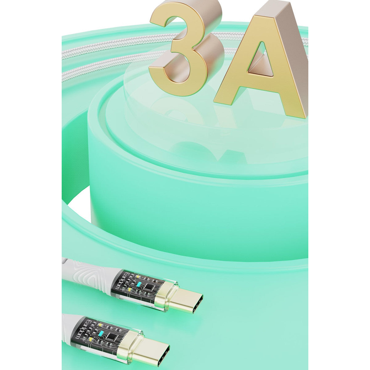 Earldom EC-179CC 1M 100W Type-C to Type-C Hızlı Şarj Kablosu