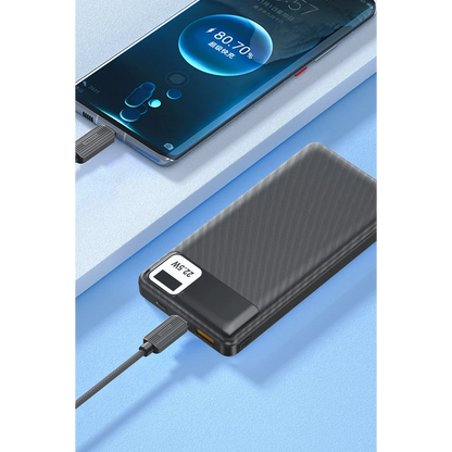 Earldom EC-188CL 1M 30W Hasırlı Type-C to Lightning PD Hızlı Şarj Kablosu - Siyah