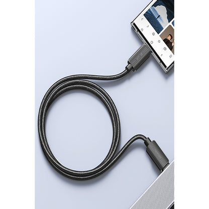 Earldom EC-188CL 1M 30W Hasırlı Type-C to Lightning PD Hızlı Şarj Kablosu