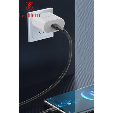Earldom EC-198CC 1M 60W Type-C to Type-C PD Hızlı Şarj Kablosu