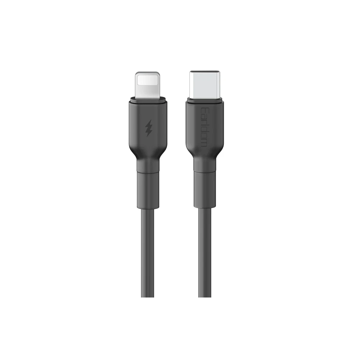 Earldom EC-198CL 1M 30W Type-C to Lightning PD Hızlı Şarj Kablosu - Siyah