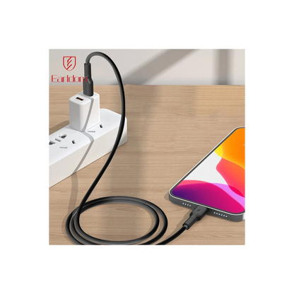 Earldom EC-198CL 1M 30W Type-C to Lightning PD Hızlı Şarj Kablosu - Siyah