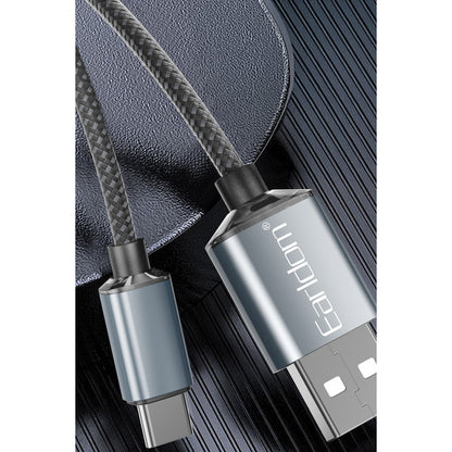 Earldom EC-200C 2M 3A USB to Type-C Hızlı Şarj Kablosu