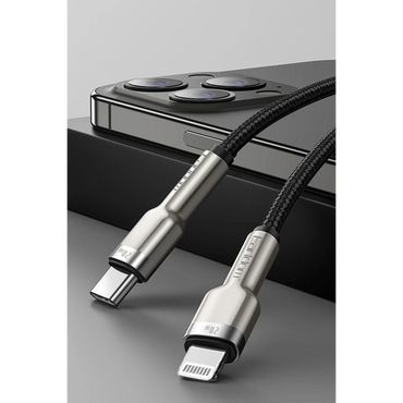 Earldom EC-PD01i 1M 20W Type-C to Lightning PD Hızlı Şarj Kablosu - Siyah
