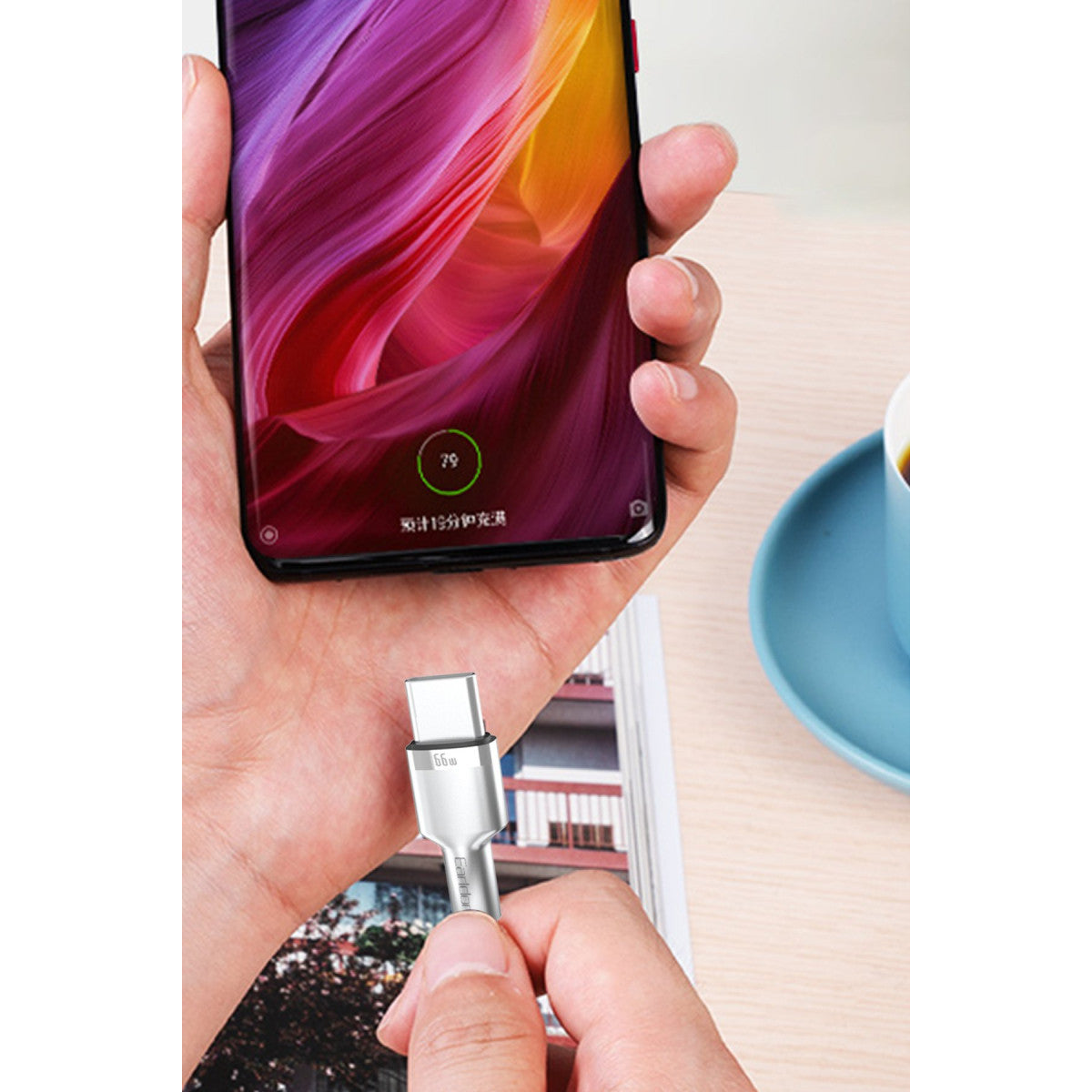 Earldom EC-PD01i 1M 20W Type-C to Lightning PD Hızlı Şarj Kablosu