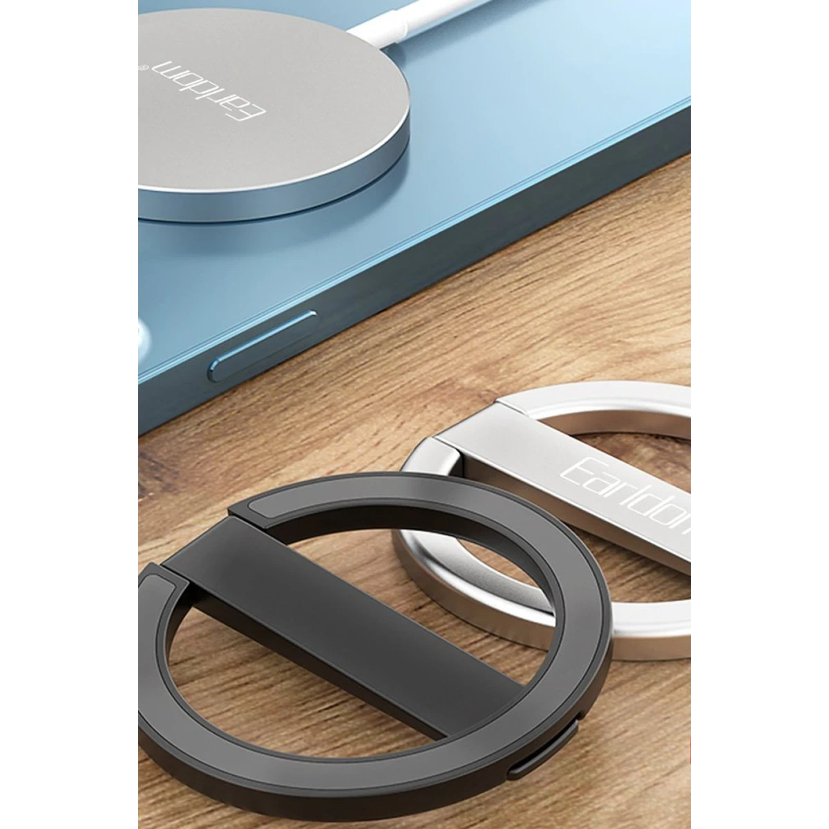 Earldom EH162 Magsafe Ring Holder - Siyah