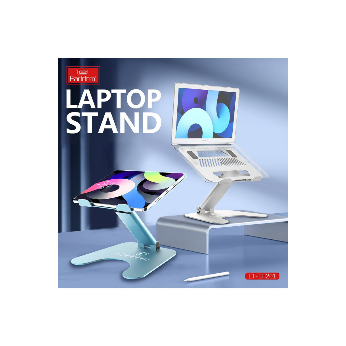 Earldom EH201 Ayarlanabilir Metal Laptop ve Tablet Standı