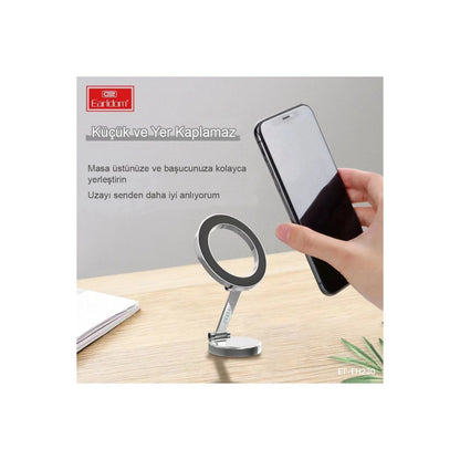 Earldom EH230 360 Derece Ayarlanabilen Yapışkanlı Manyetik Magsafe Araç Tutucu
