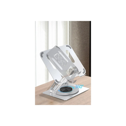 Earldom EH257 360 Derece Ayarlanabilir Metal Laptop Standı - Gri