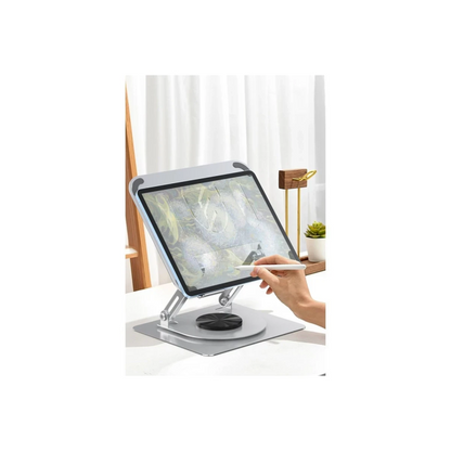 Earldom EH257 360 Derece Ayarlanabilir Metal Laptop Standı - Gri