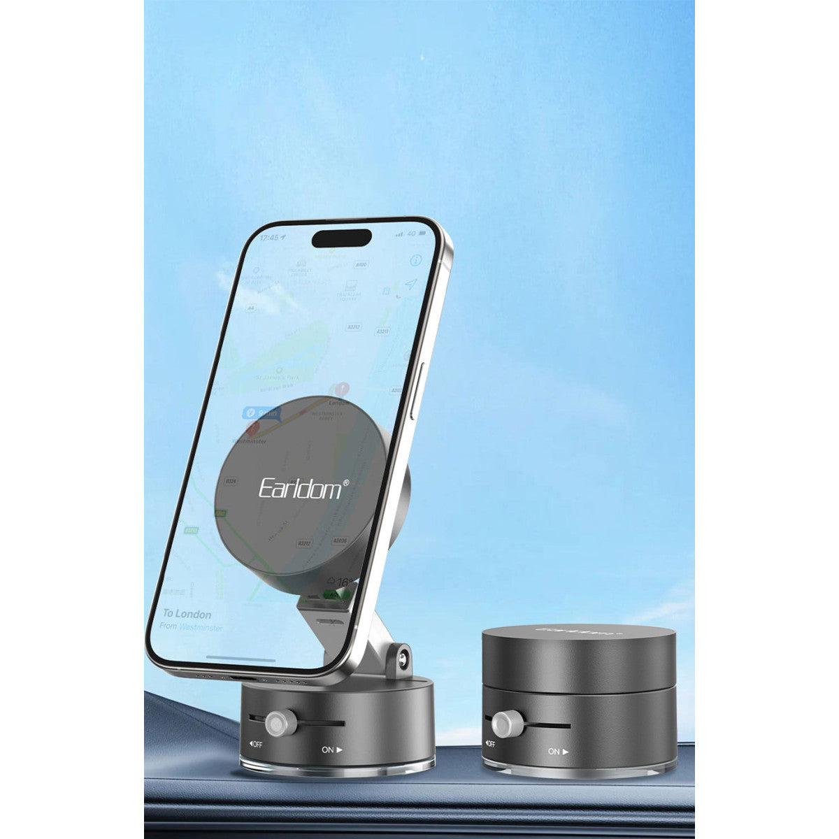 Earldom EH315 Ayarlanabilir Katlanabilir Manyetik Magsafe Telefon Tutucu