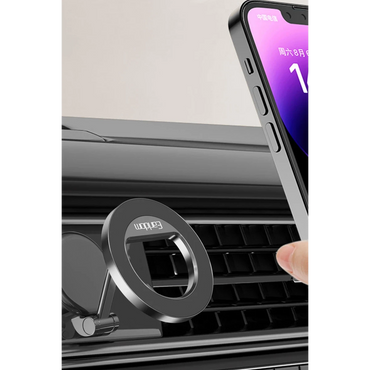 Earldom EH316 Ayarlanabilir Katlanabilir 360 Dönen Manyetik Metal Telefon Tutucu - Siyah