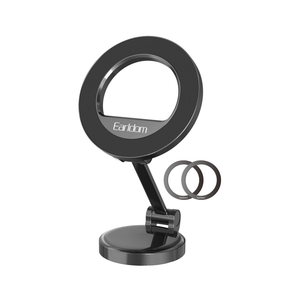 Earldom EH316 Ayarlanabilir Katlanabilir 360 Dönen Manyetik Metal Telefon Tutucu