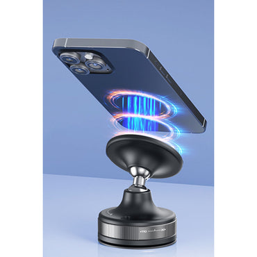 Earldom EH317 Ayarlanabilir Vantuzlu 360 Dönen Manyetik Universal Telefon Tutucu